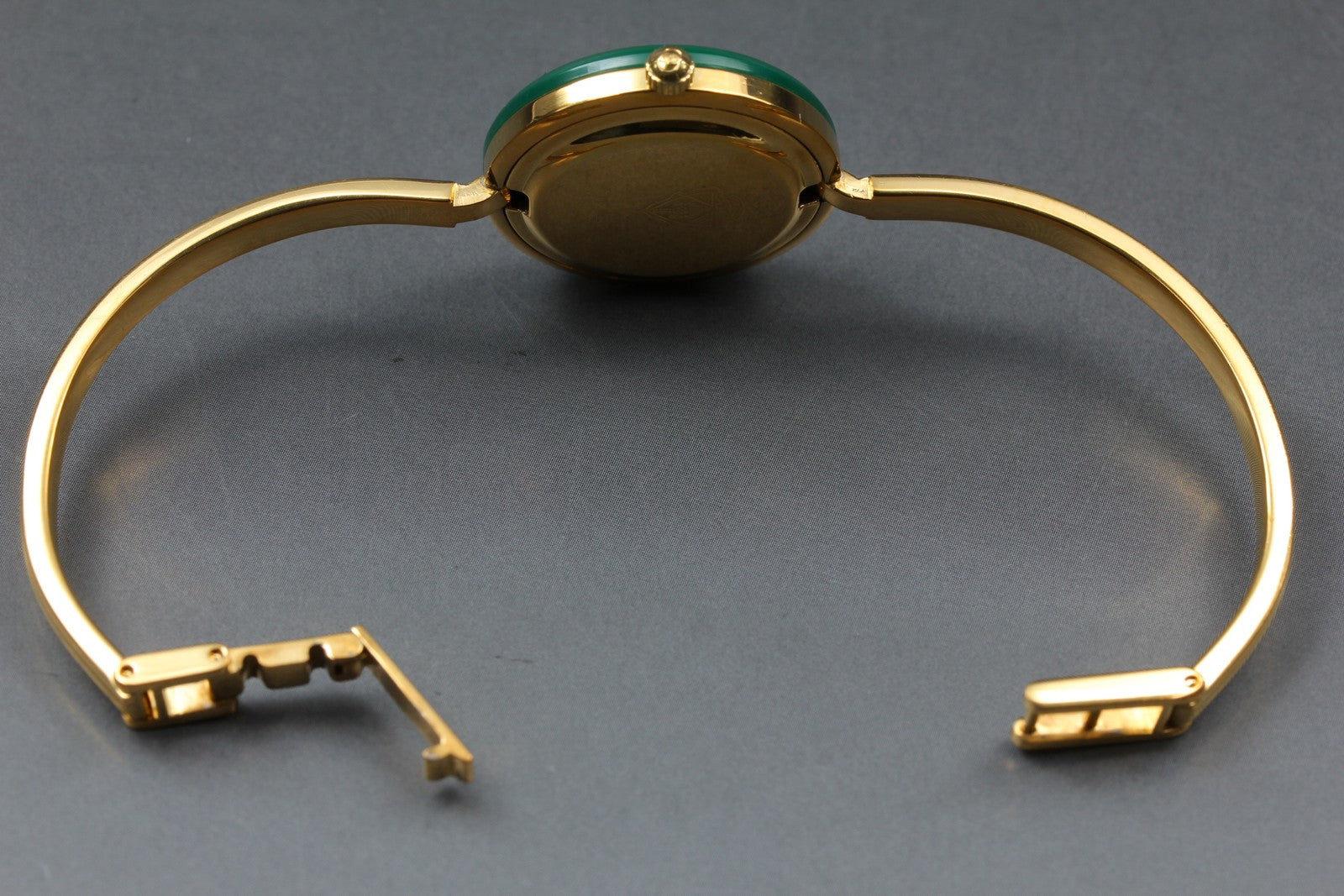 Overhauled [Exc+5 Box] Gucci Change Bezel 11/12.2 Gold 12 color Women's Qz Watch
