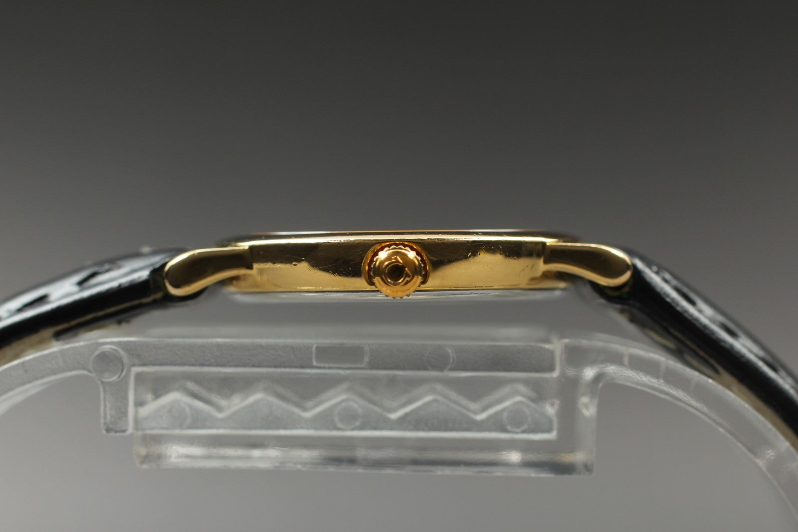 Vintage[Exc+5] OMEGA De Ville Cal.1459 595.0097.2 22mm Gold Quartz Women's Watch