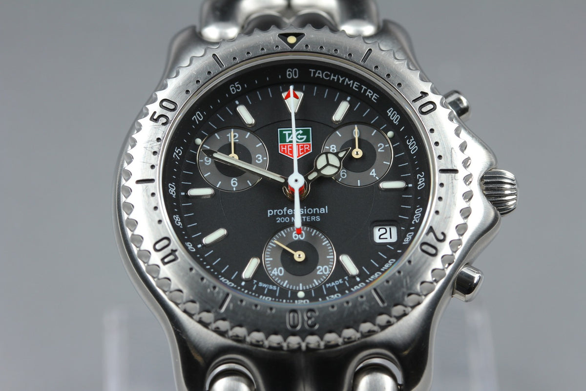 [ Limited ] TAG Heuer S/el Chronograph CG1118 Leonardo Nascimento Men's Qz Watch