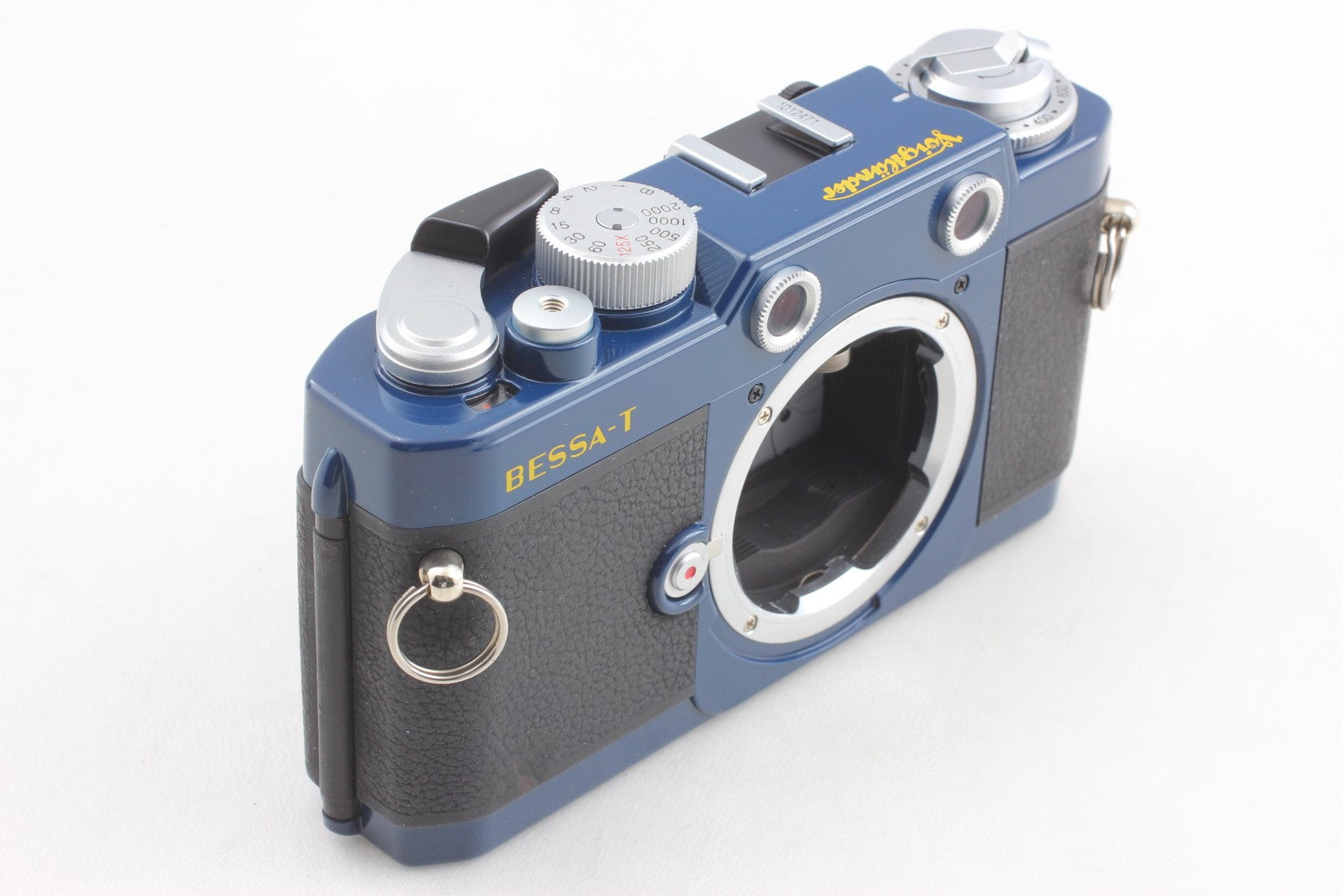 [MINT w/Finder] Voigtlander BESSA-T Helier 101th Anniversary Navy Blue JAPAN