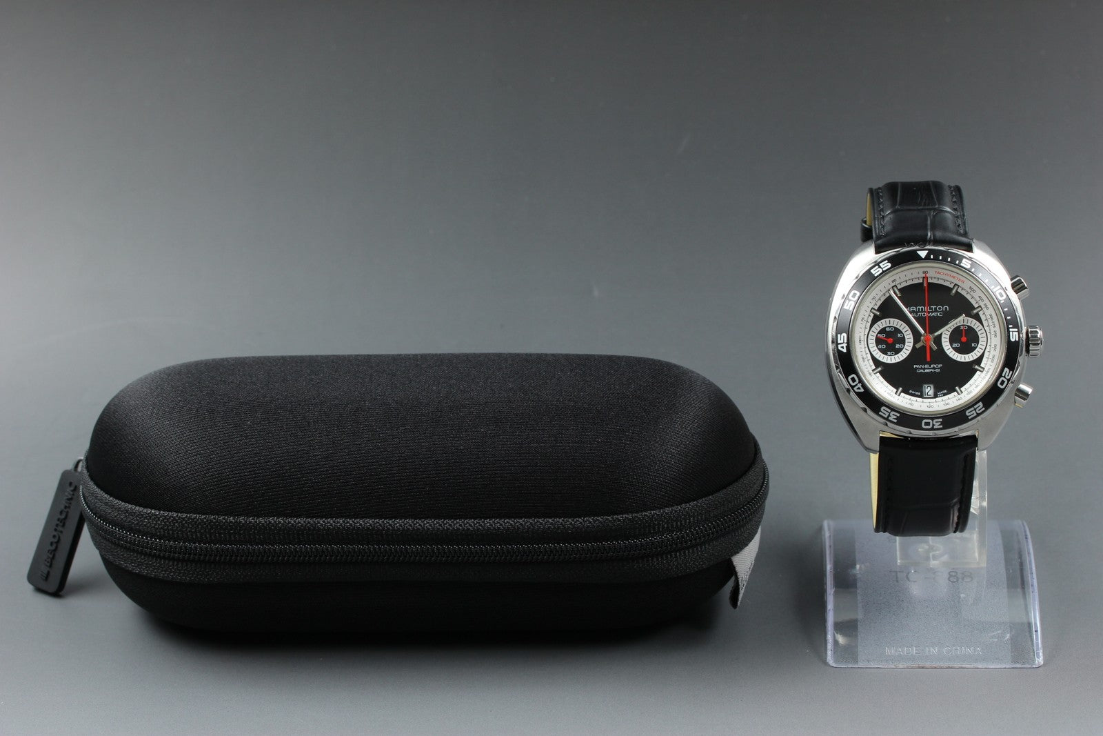 HAMILTON Pan Europ H357560 Chronograph 44mm Automatic Black Men's Watch