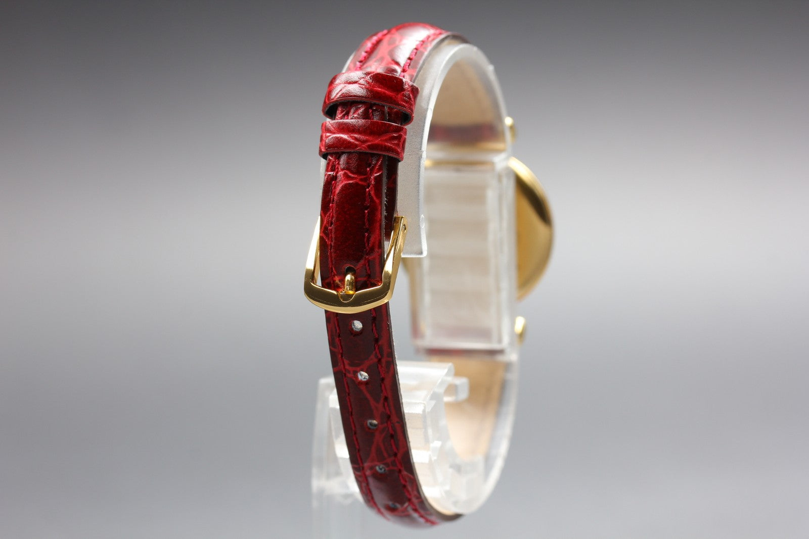 Vintage [Near MINT Pouch] Cartier Must Colisee Vermeil 590002 Women's Qz Watch