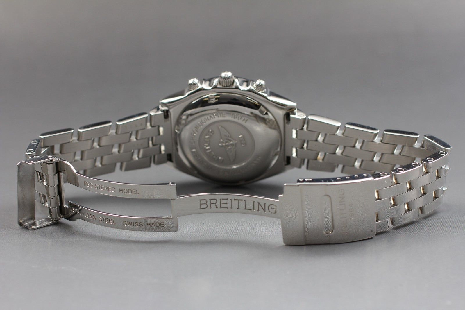 [Exc+5] Breitling Chronomat A13050.1 Black Dial Automatic 39mm Men's Watch JAPAN