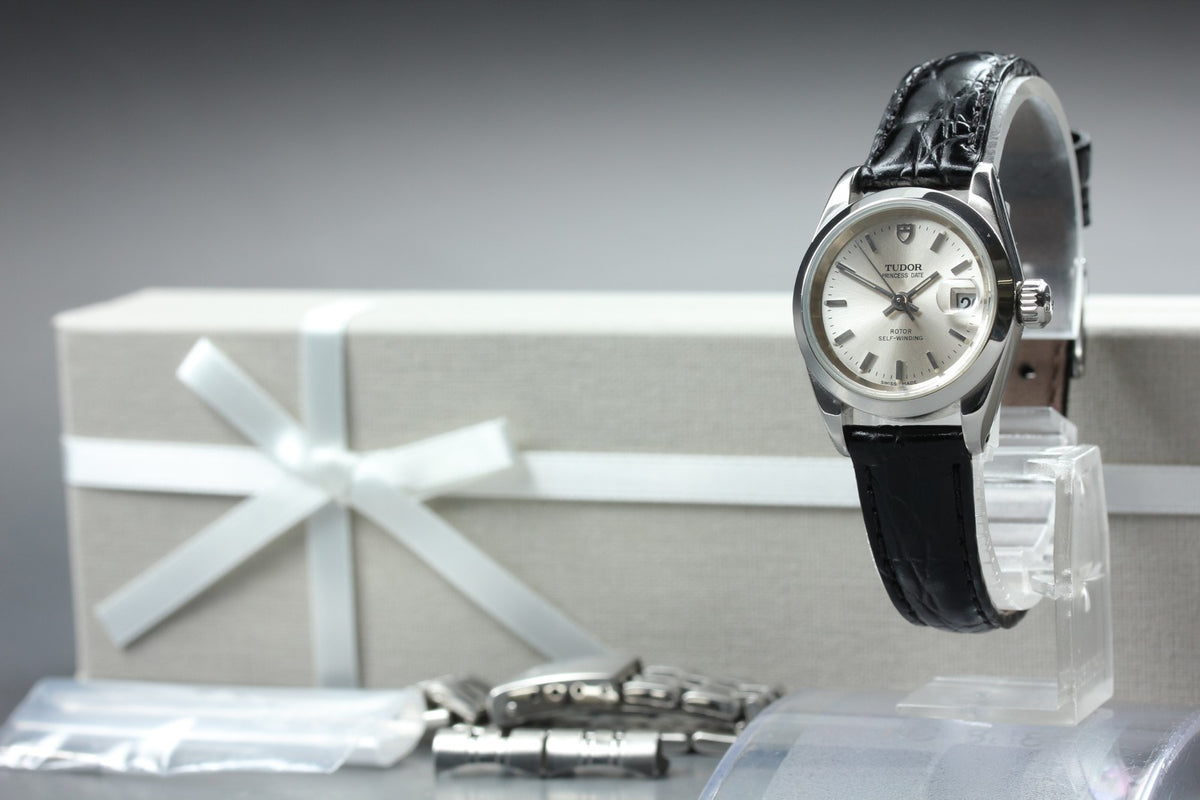 TUDOR Princess Date 92400N Cal.2671 Silver Dial Black 24mm AT Women's Watch