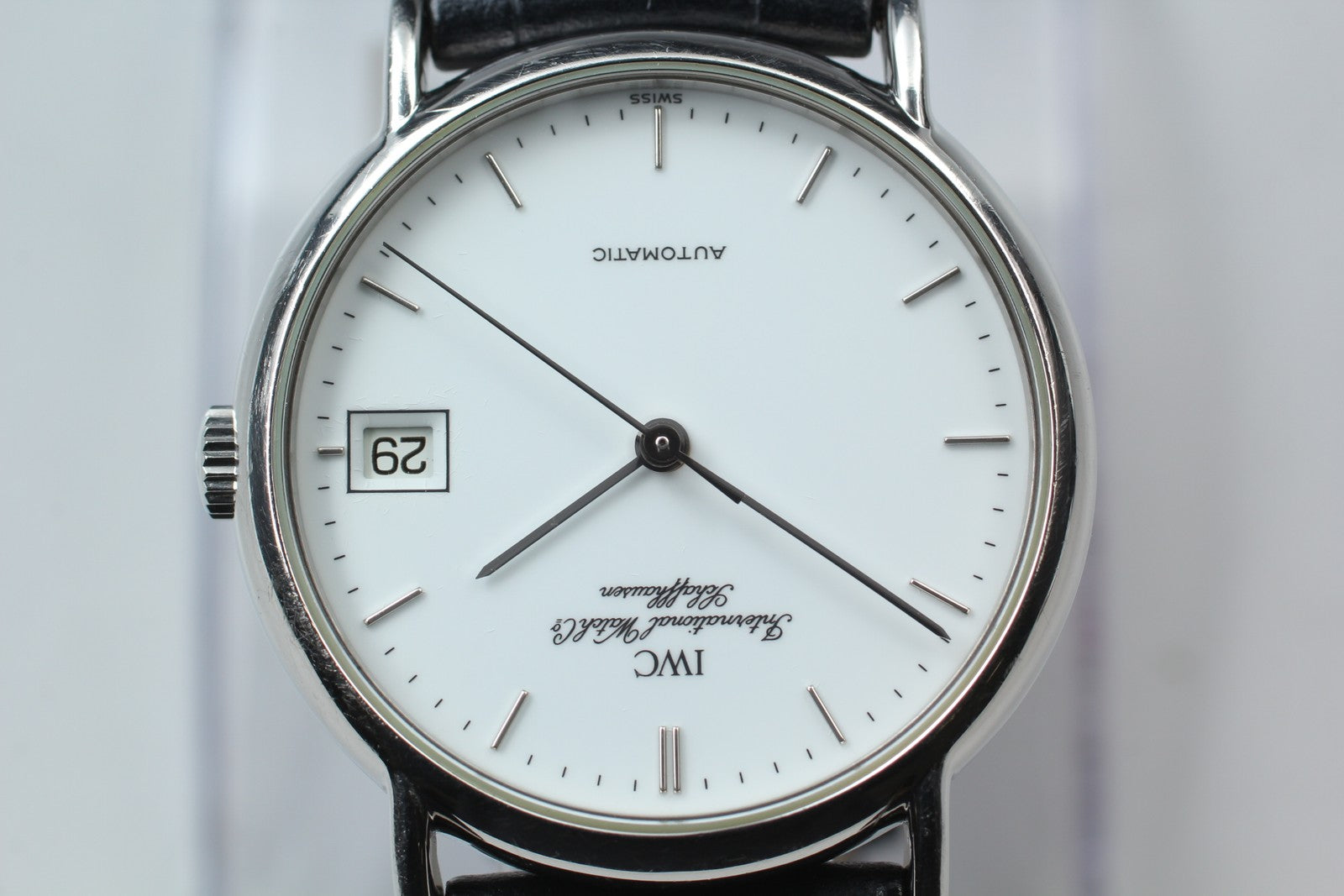 [Overhauled] IWC Portofino 3513 Cal.37521 33mm Automatic White Dial Men's Watch