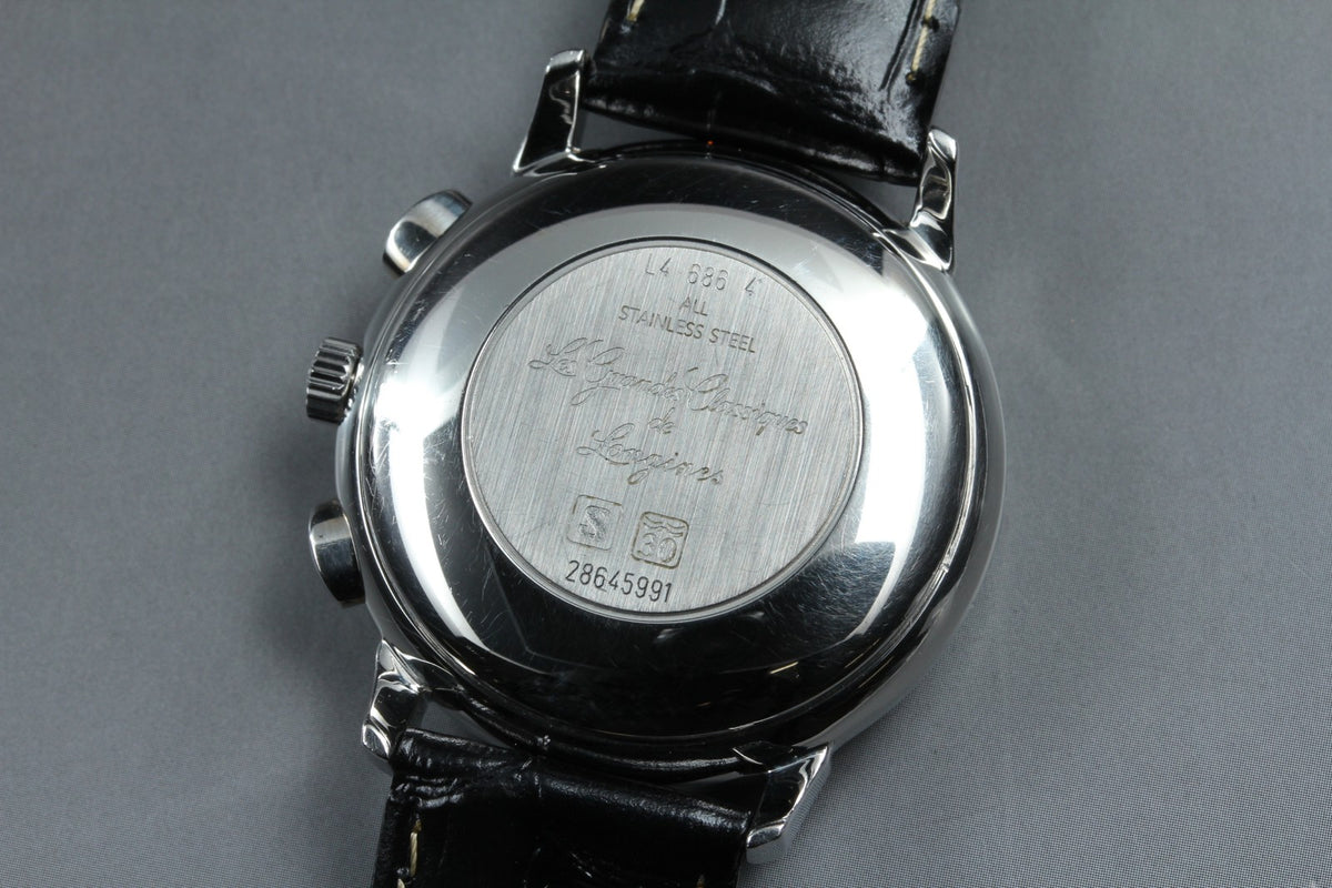 LONGINES Les Grandes Classiques L4.686.4 Automatic White Men's Watch 38mm JAPAN