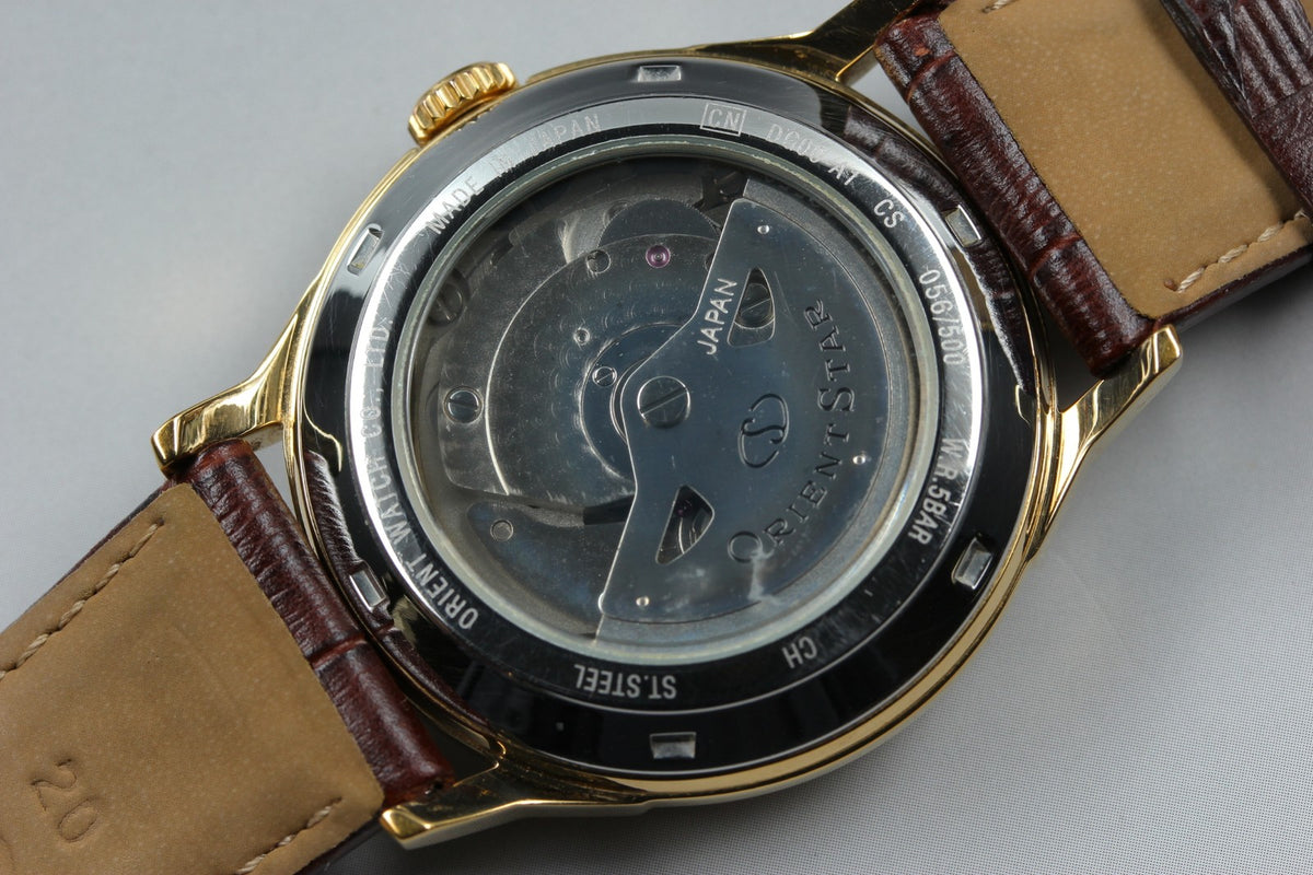 [Exc+4] ORIENT Star DG00-A1 Limited 500 Automatic Men's Watch 37mm JAPAN Exc+4