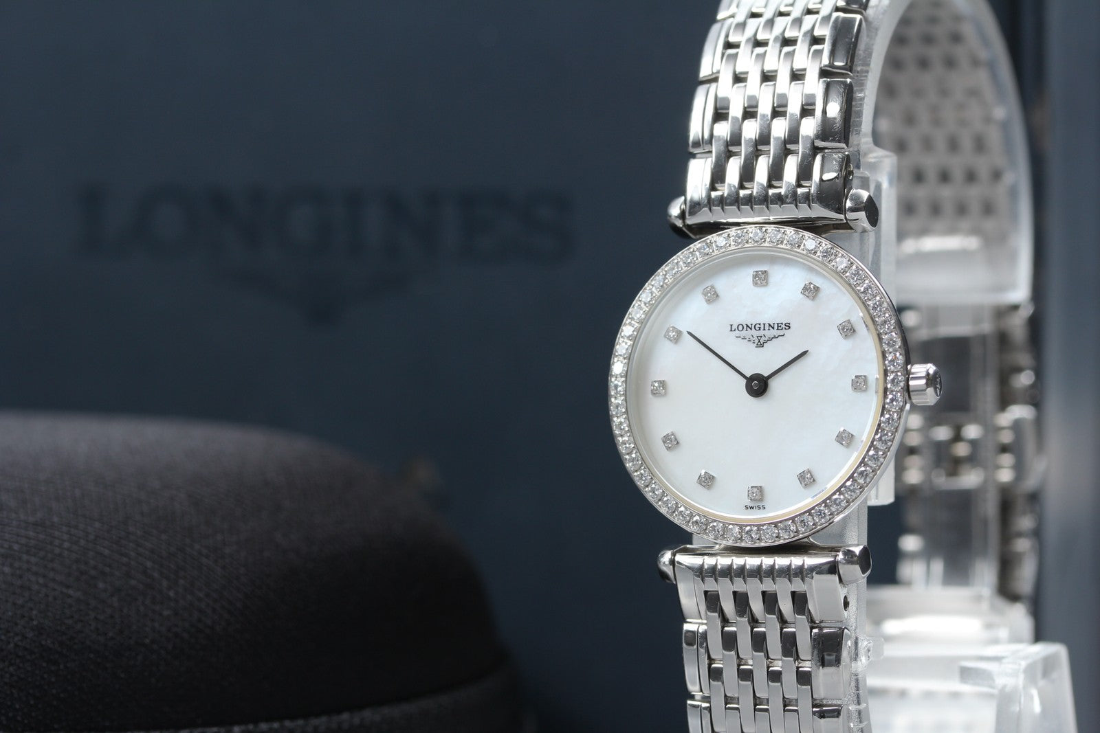LONGINES La Grande Classique L4.241.0 White Diamond Women's Quartz Watch [Box]