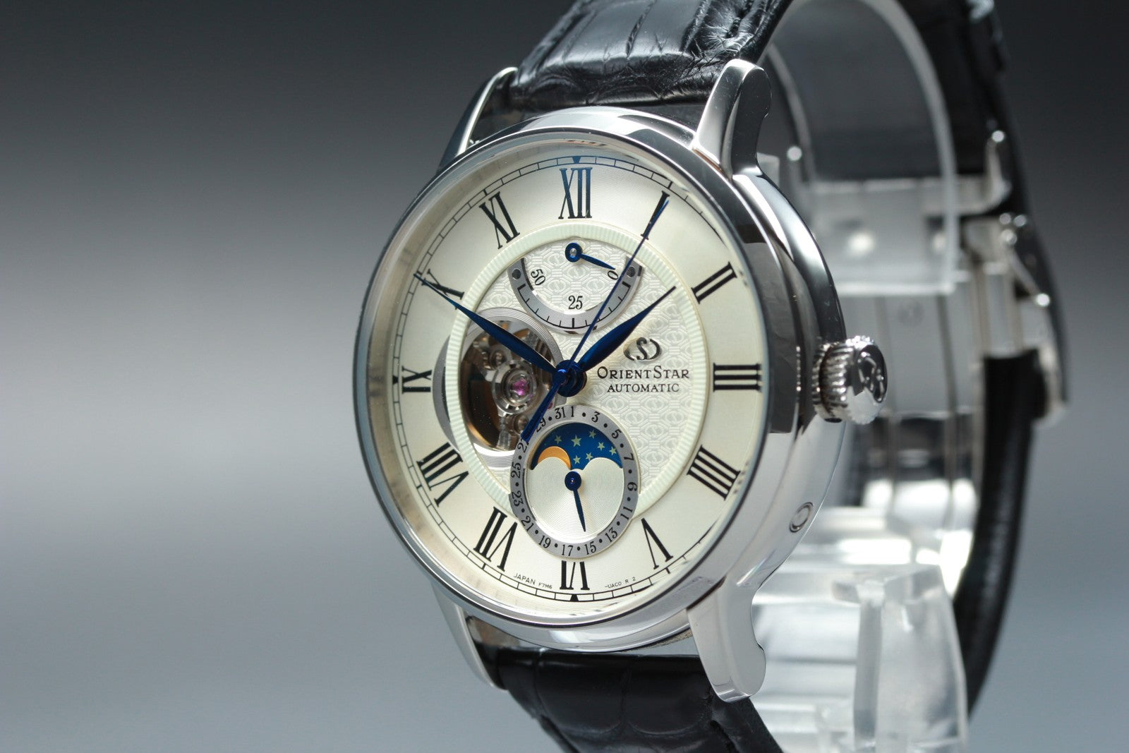 ORIENT Star Classic F7M6-UAB0 Automatic Silver Date Men's Watch 41mm Exc+5*Box