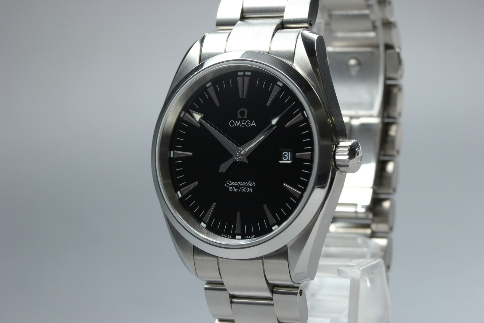 OMEGA Seamaster Aqua Terra 2517.50 Cal.1538 150M Black 38mm Qz Mens Watch [Box]