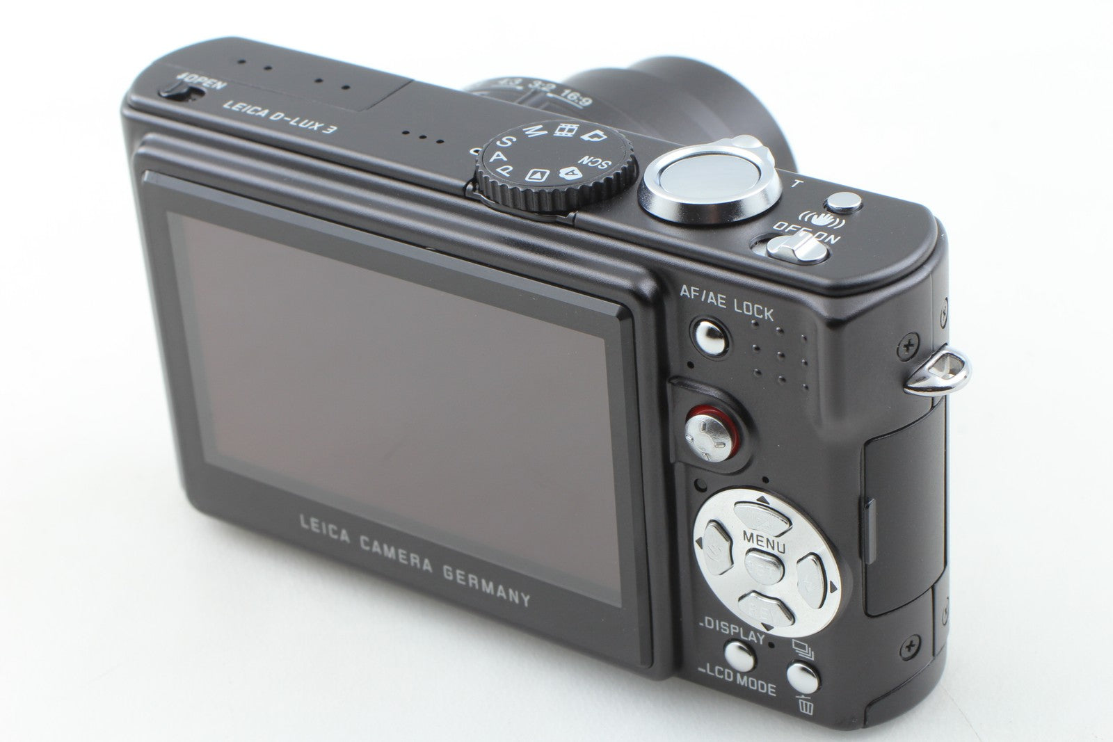 [Top MINT in Box] Leica D-LUX 3 10.0 MP Black Digital Compact Camera From JAPAN