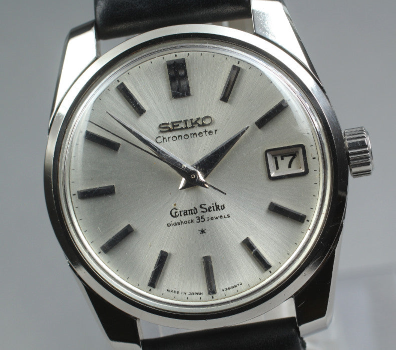 Vintage [Exc+4] GRAND SEIKO 43999 Chronometer Silver Men's Watch Manual JAPAN