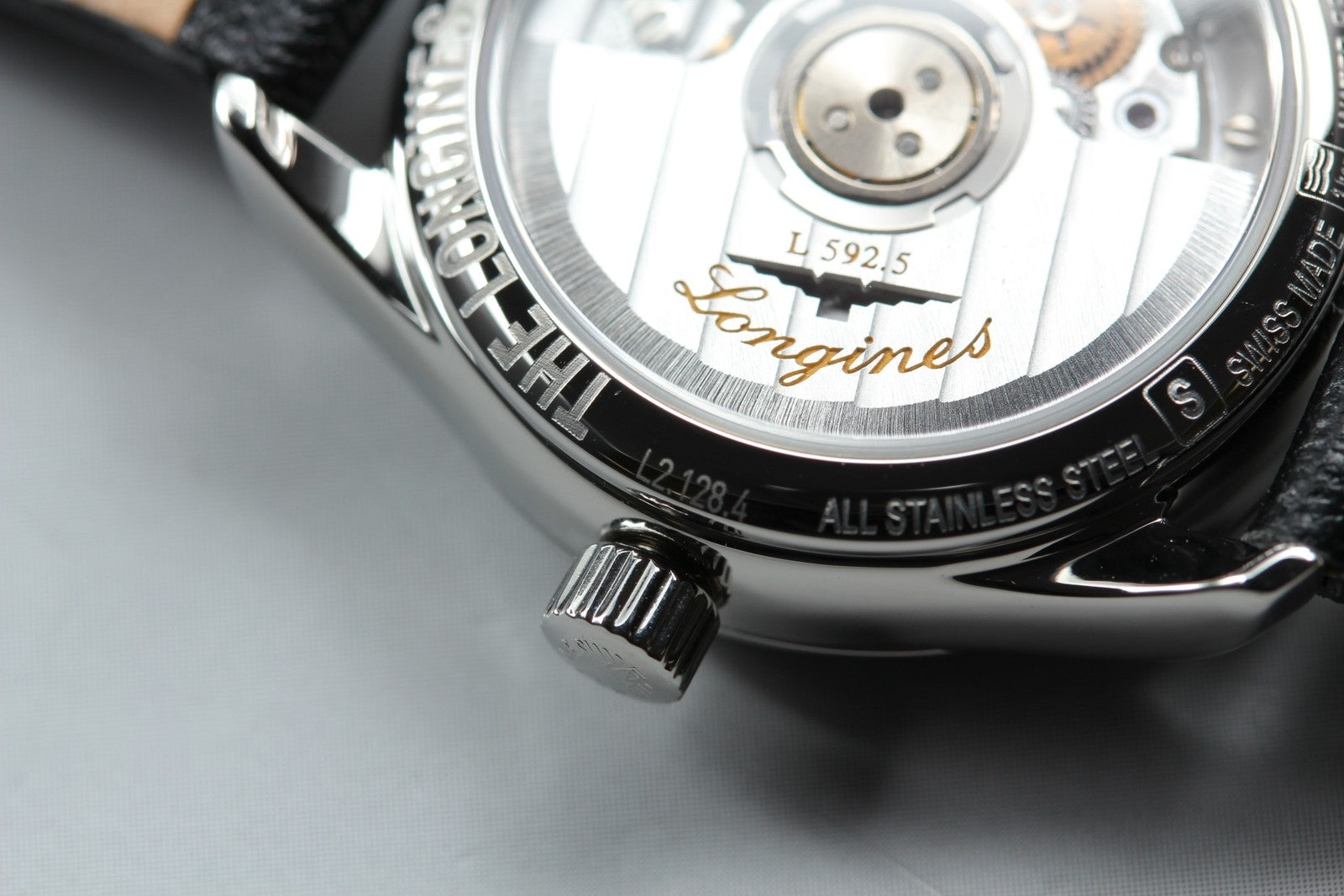 Longines Master Collection L2.128.4 25mm White Dial Black AT Women's Watch [Box]