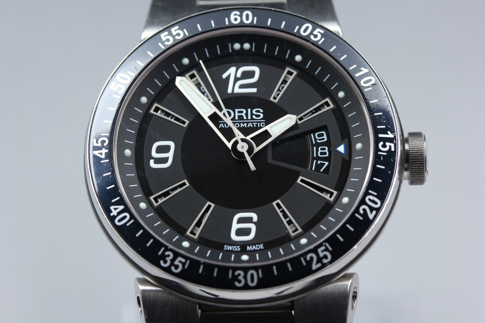 ORIS Williams F1 Team Date 7613 Automatic Black Dial Automatic Men's Watch [Box]