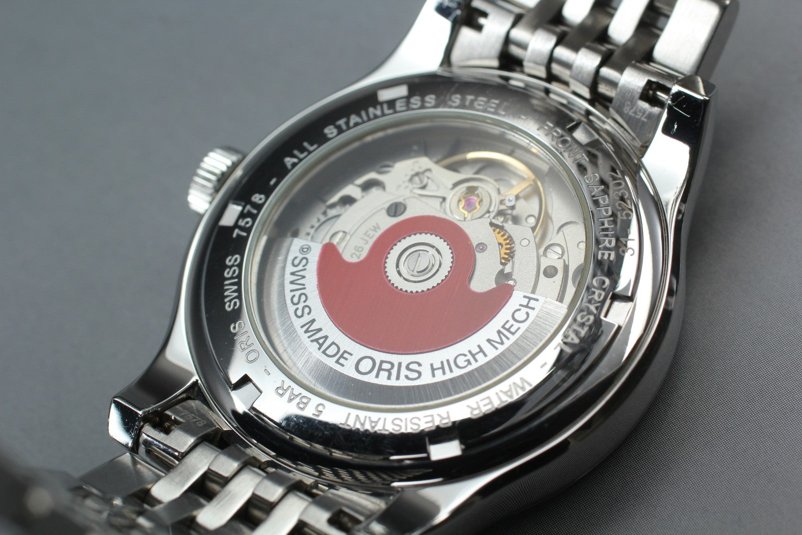 [Exc+5 Box] ORIS Classic Date 7578 Silver 37mm Automatic Men's Watch JAPAN