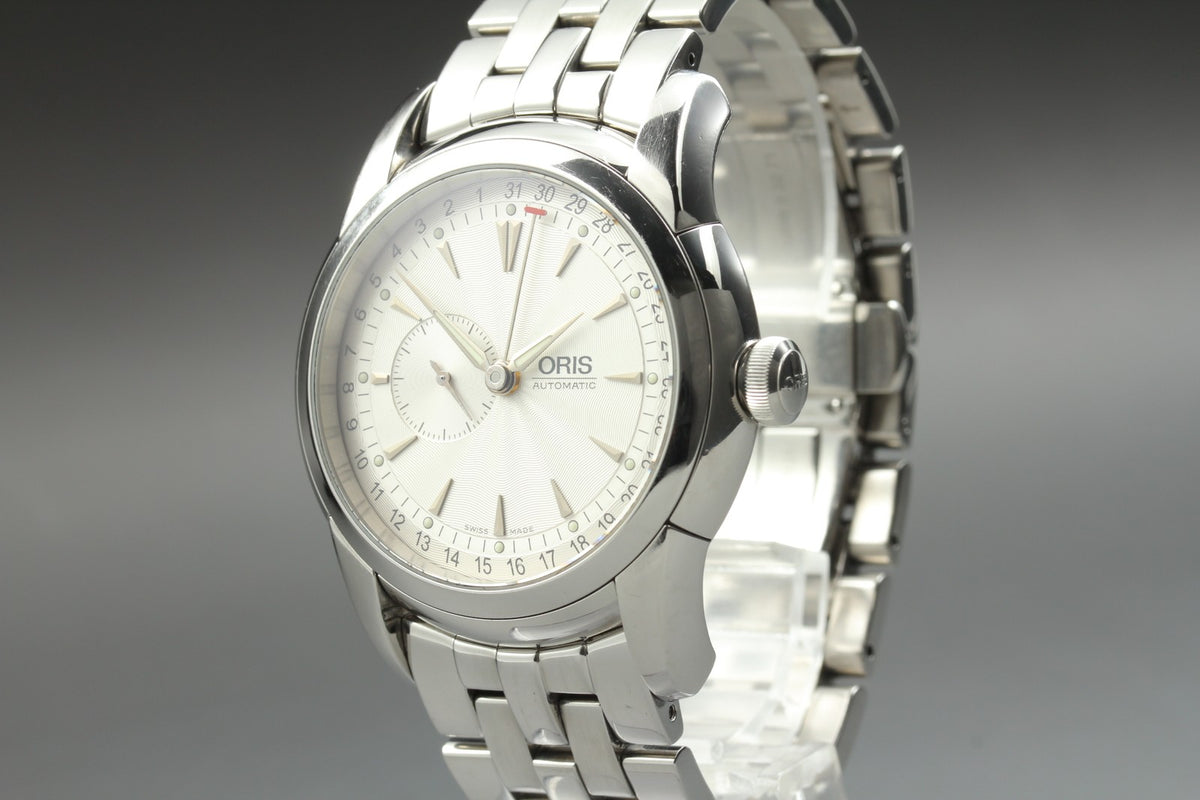 ORIS Artelier Pointer Date 7545A Automatic Small Second Men's Watch 42mm JAPAN