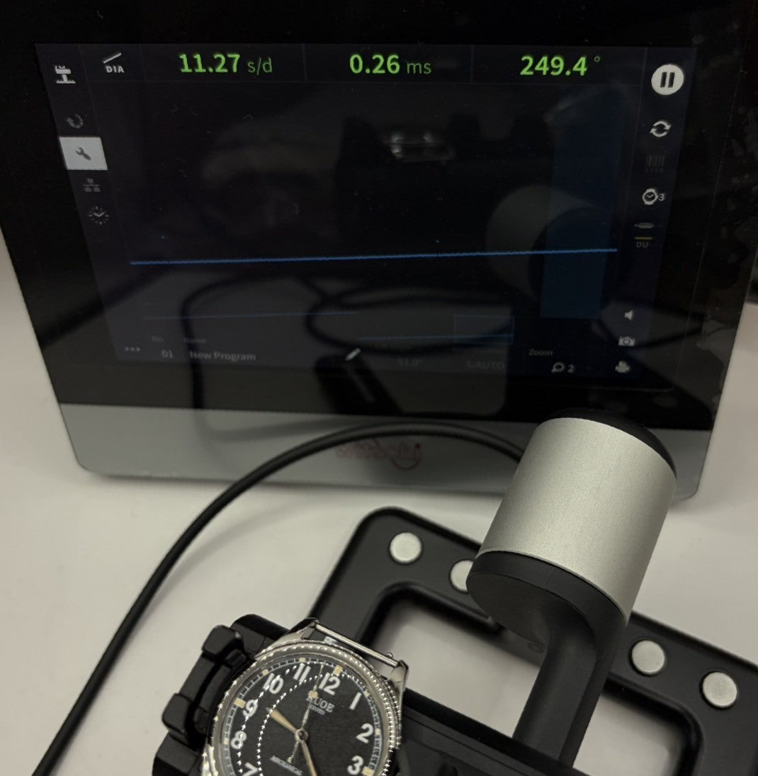 KUOE KYOTO OLD SMITH 90-002 35mm Black Automatic Men's Watch JAPAN [Box]