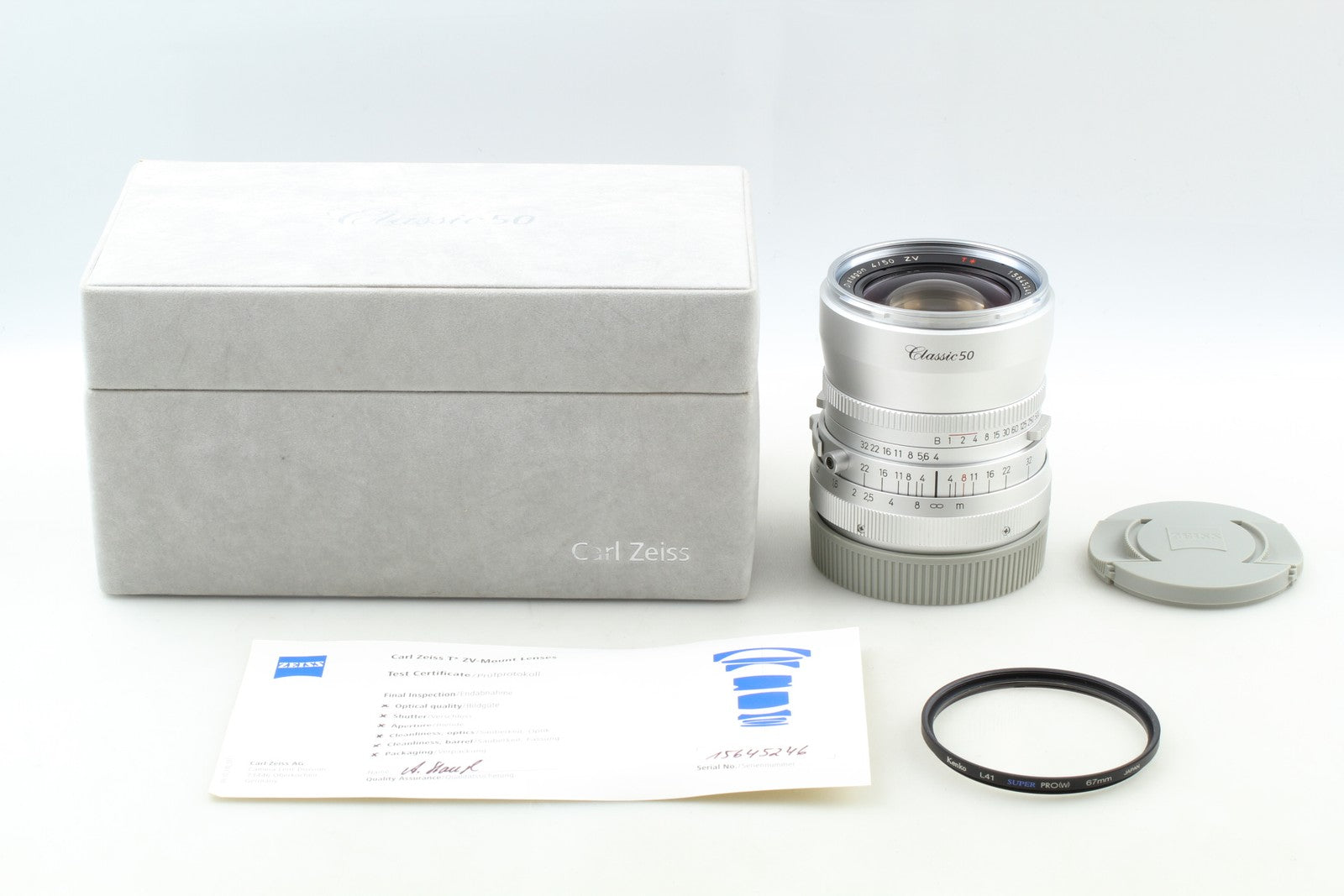 Limited 1000 [Top MINT] Zeiss Classic 50mm F/4 ZV Distagon Lens for Hasselblad