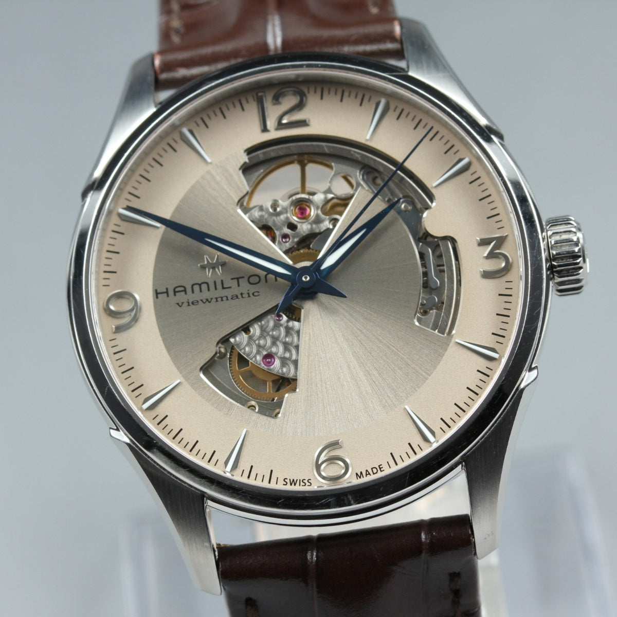 Hamilton Jazzmaster Open Heart H327050 H600425102 Automatic Men's Watch 41mm JP