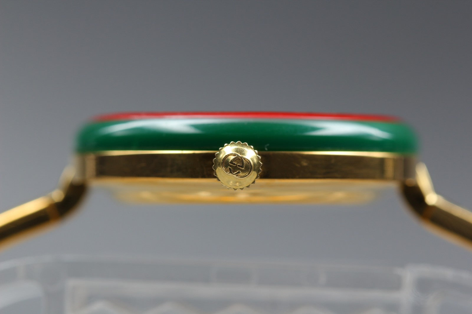 Gucci Change Bezel 11/12.2 Gold Gucci Sherry Line Bezel Women's Quartz Watch