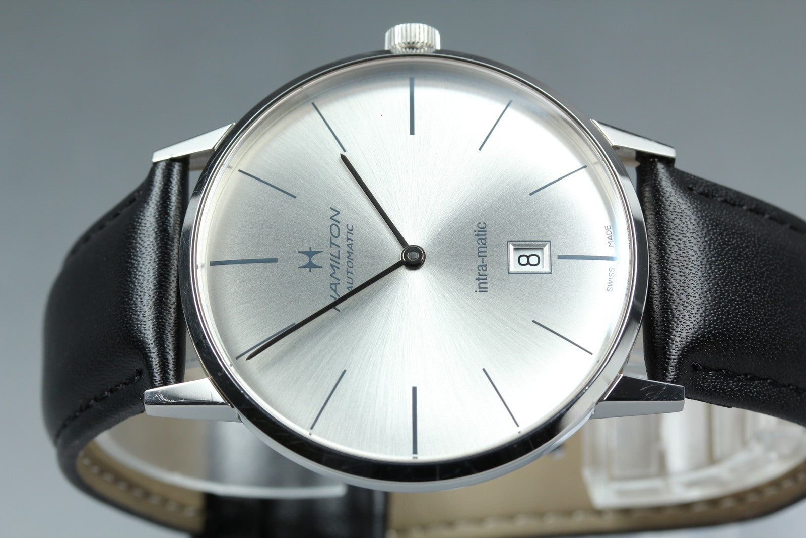 Hamilton American Classic Intra-Matic H387551 Automatic Silver Men's 42mm JAPAN
