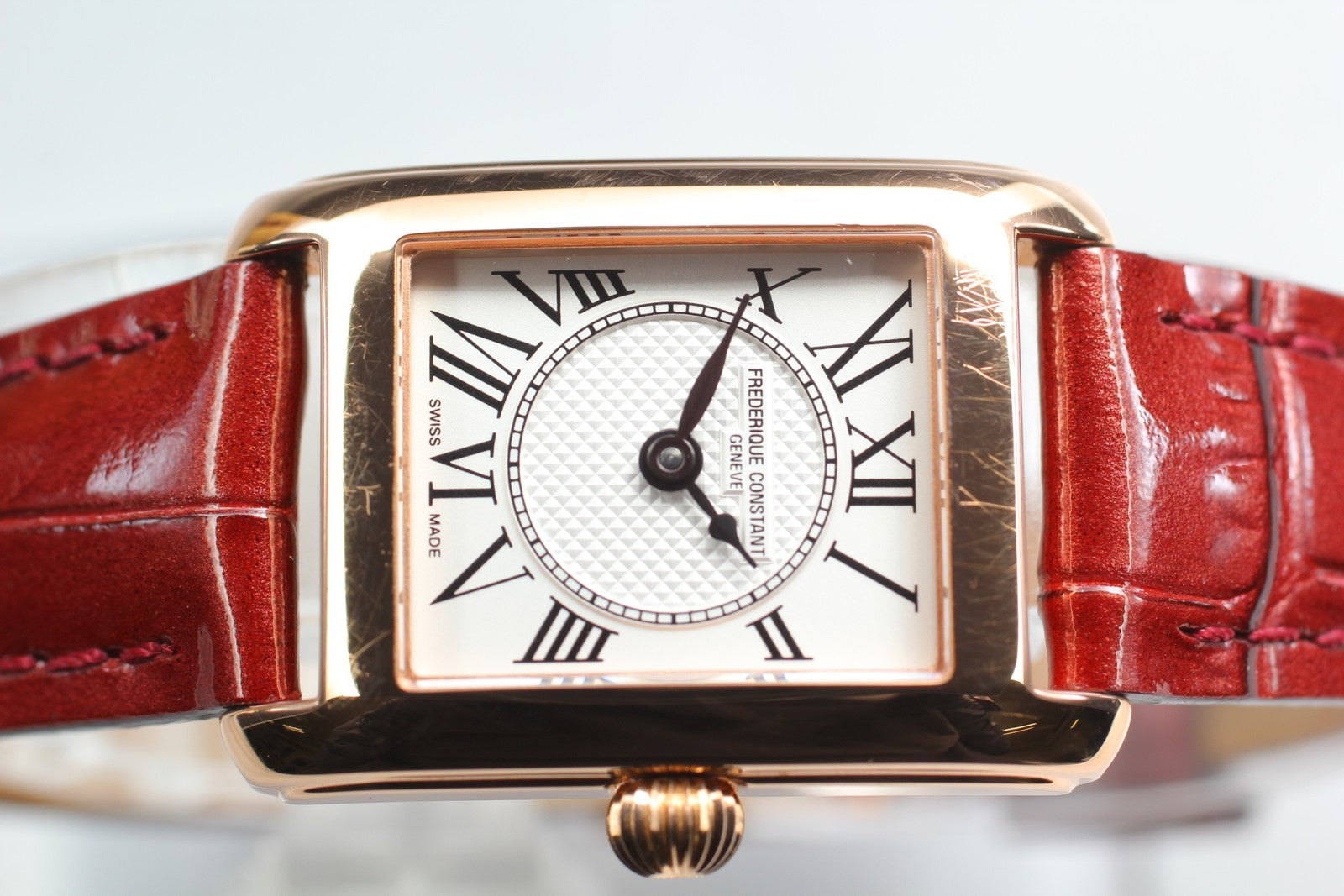 FREDERIQUE CONSTANT Classic Carree FC-200X1C12/4/6 Quartz Women's Watch 21mm JP