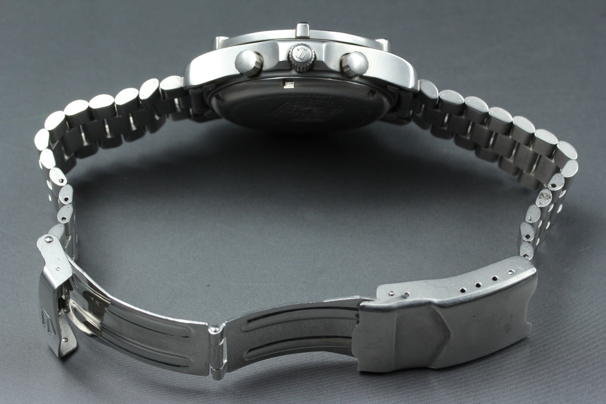 Vintage TAG Heuer 2000 Professional CE1111 Quartz Gray Men's Watch 40mm JAPAN