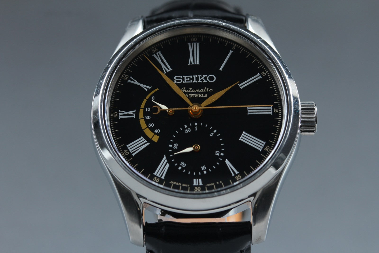 SEIKO Presage 6R27-00G0 SARW013 Black Dial 40mm Men's Automatic Watch JAPAN