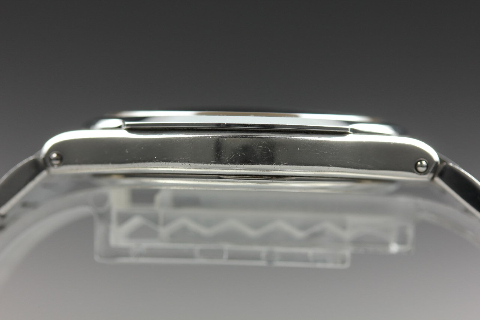 Vintage SEIKO Grand Seiko 8N65-9000 Quartz Unisex Silver Watch 36mm From JAPAN
