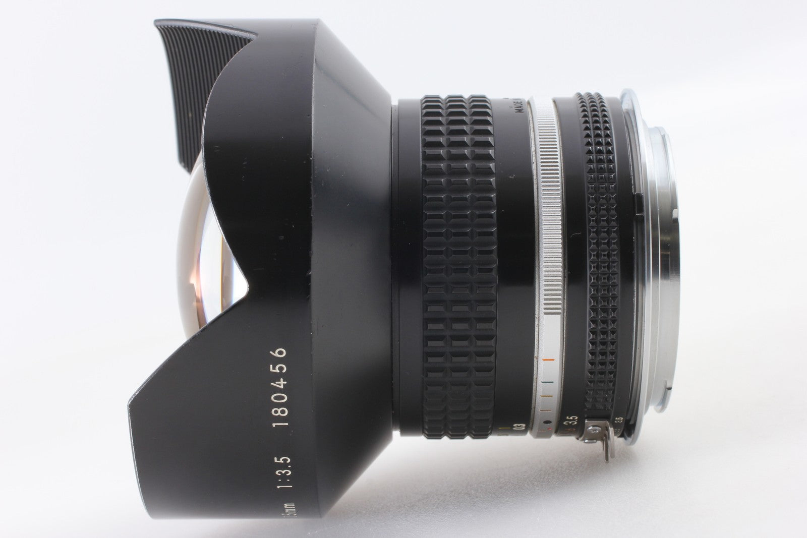 Rare Converted to Canon EF [Opt MINT] Nikon Nikkor 15mm f3.5 Fisheye Lens JAPAN