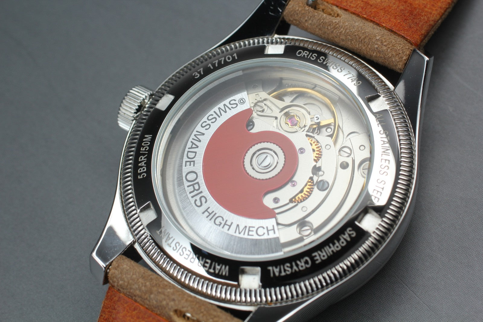 [Near MINT- Box] ORIS Big Crown Pointer Date 7749 Green 35mm AT Unisex Watch