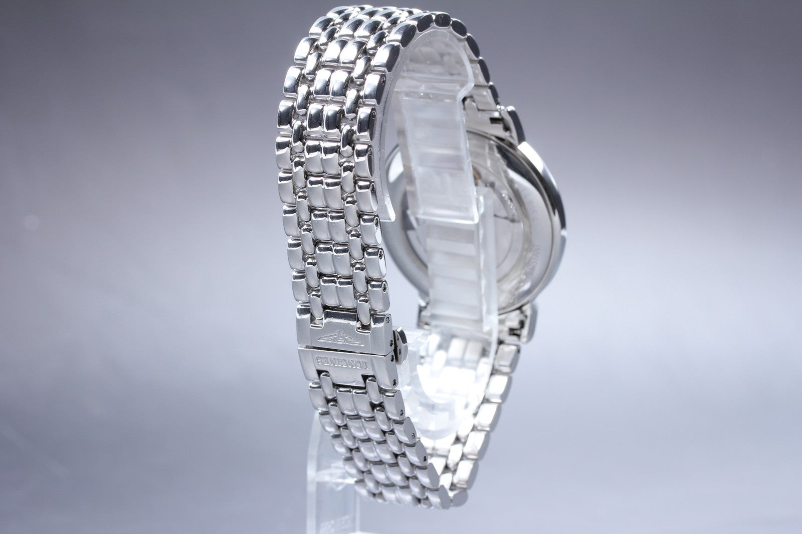 Exc+5*Box LONGINES Presence L4.805.4 White Dial Automatic Men's Watch 38mm JAPAN