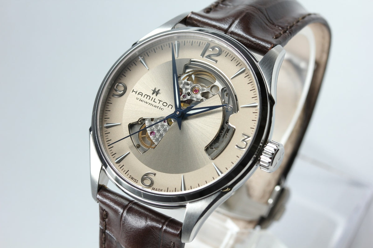 Hamilton Jazzmaster Open Heart H327050 H600425102 Automatic Men's Watch 41mm JP