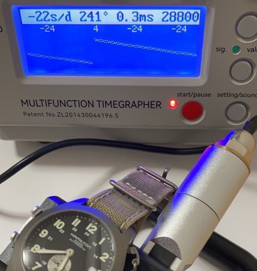 [Near MINT] Hamilton Khaki Navy Frogman Titanium H774450 Black AT Men's Watch JP