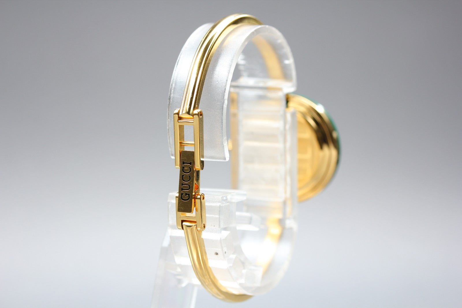 GUCCI Change Bezel Bangle 11/12.2 12Color Quartz Women's Watch 25mm JAPAN Box
