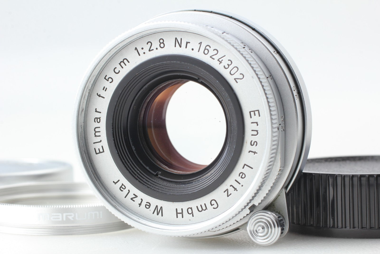 S/N 162xxx [MINT] Leica Ernst Leitz GmbH Wetzlar Elmar 5cm 50mm f/2.8 Lens JAPAN