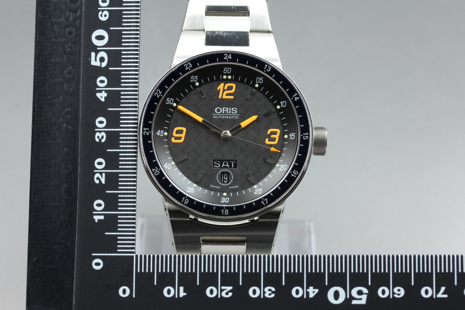 ORIS Williams F1 Team 7595 Date Black Dial Automatic Day/Date Men's Watch [Box]