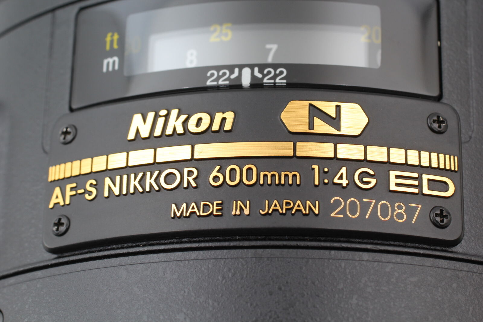 【 Near MINT w/ Trunk 】 Nikon N AF-S Nikkor 600mm f4 G ED VR Lens From JAPAN