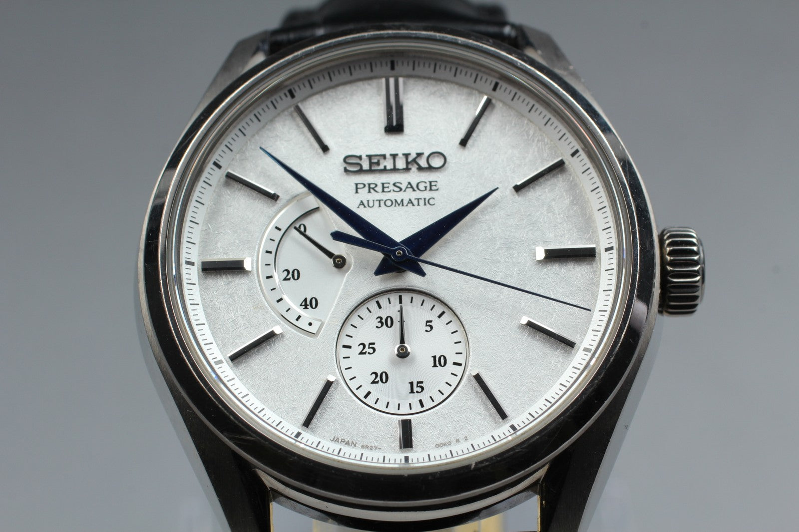 [Exc+5] SEIKO Presage Prestige Line 6R27-00H0 SARW041 AT White Men's Watch JAPAN