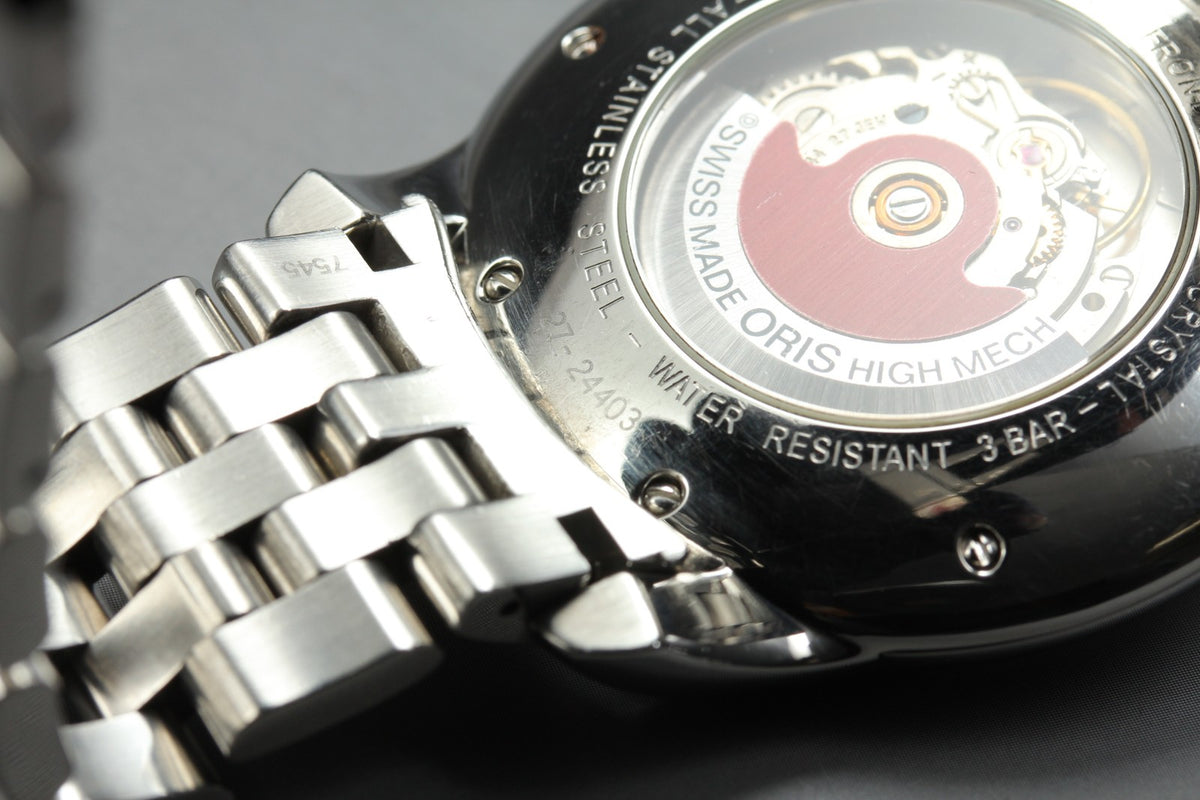 ORIS Artelier Pointer Date 7545A Automatic Small Second Men's Watch 42mm JAPAN