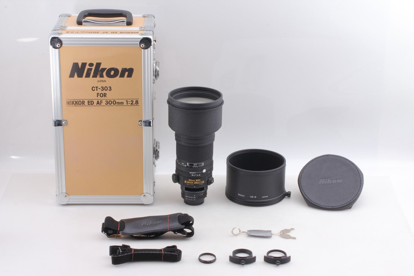 [Top MINT w/Case] Nikon ED AF Nikkor 300mm f2.8 Telephoto Lens From JAPAN
