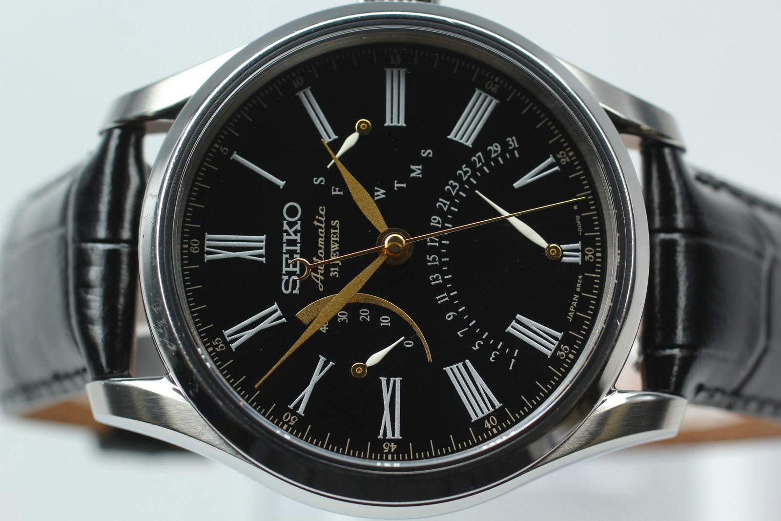 [Exc+5 Box] SEIKO Presage 6R24-00F0 SARD011 Black Automatic Men's Watch JAPAN