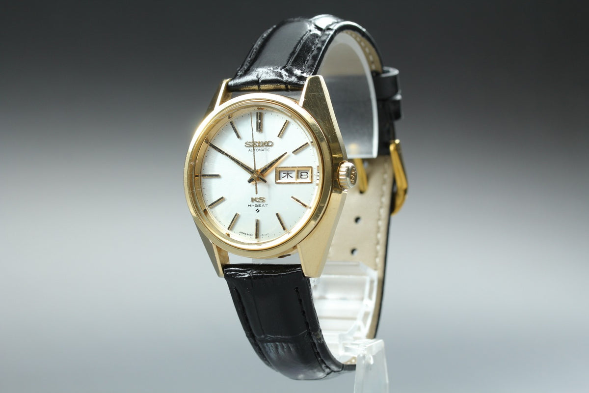 Vintage SEIKO King Seiko KS 5626-7110 Automatic Day/Date Men's Watch 37mm JAPAN