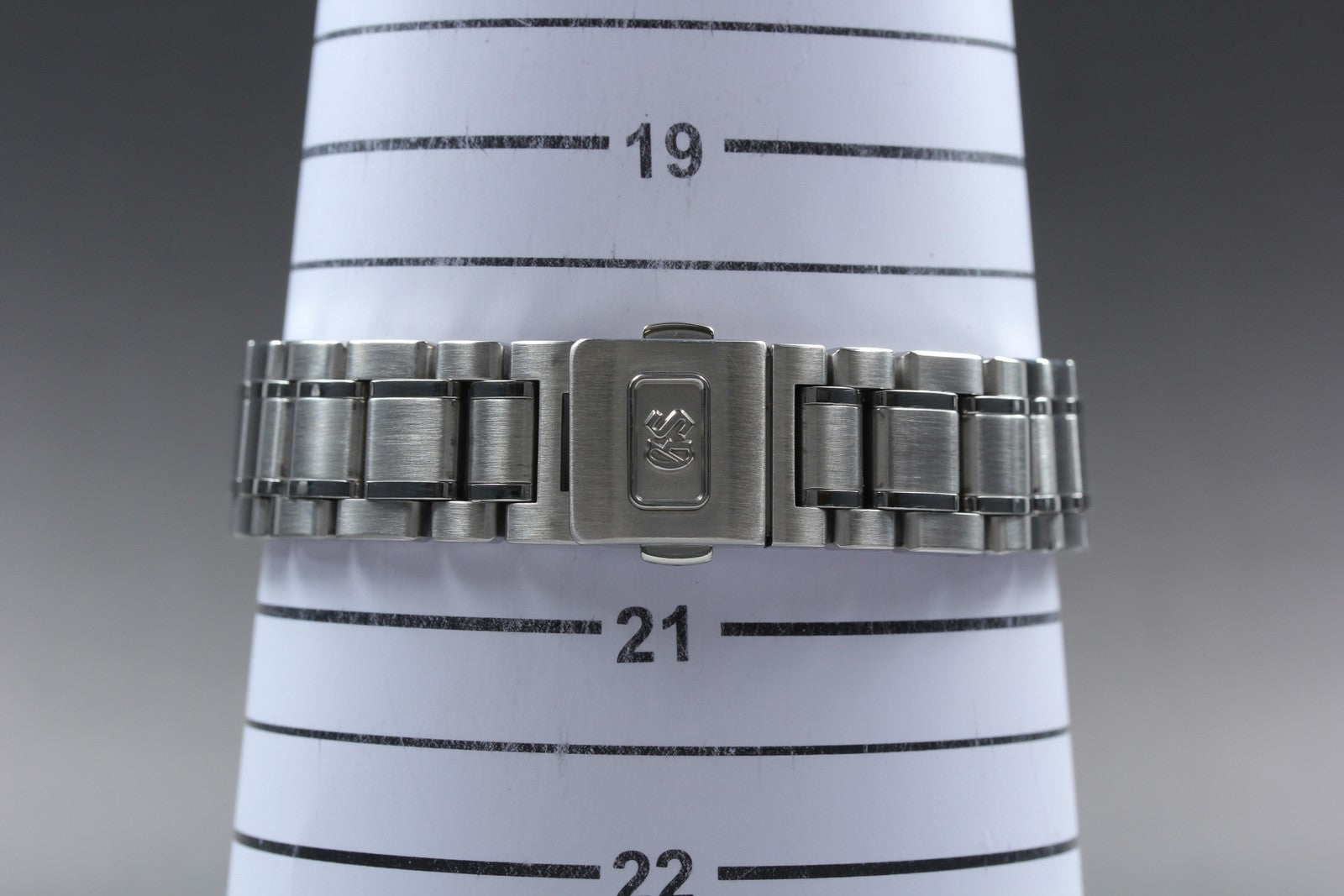 SEIKO Grand Seiko SBGR001 9S55-0010 Silver Automatic Date Men's Watch 36mm JAPAN