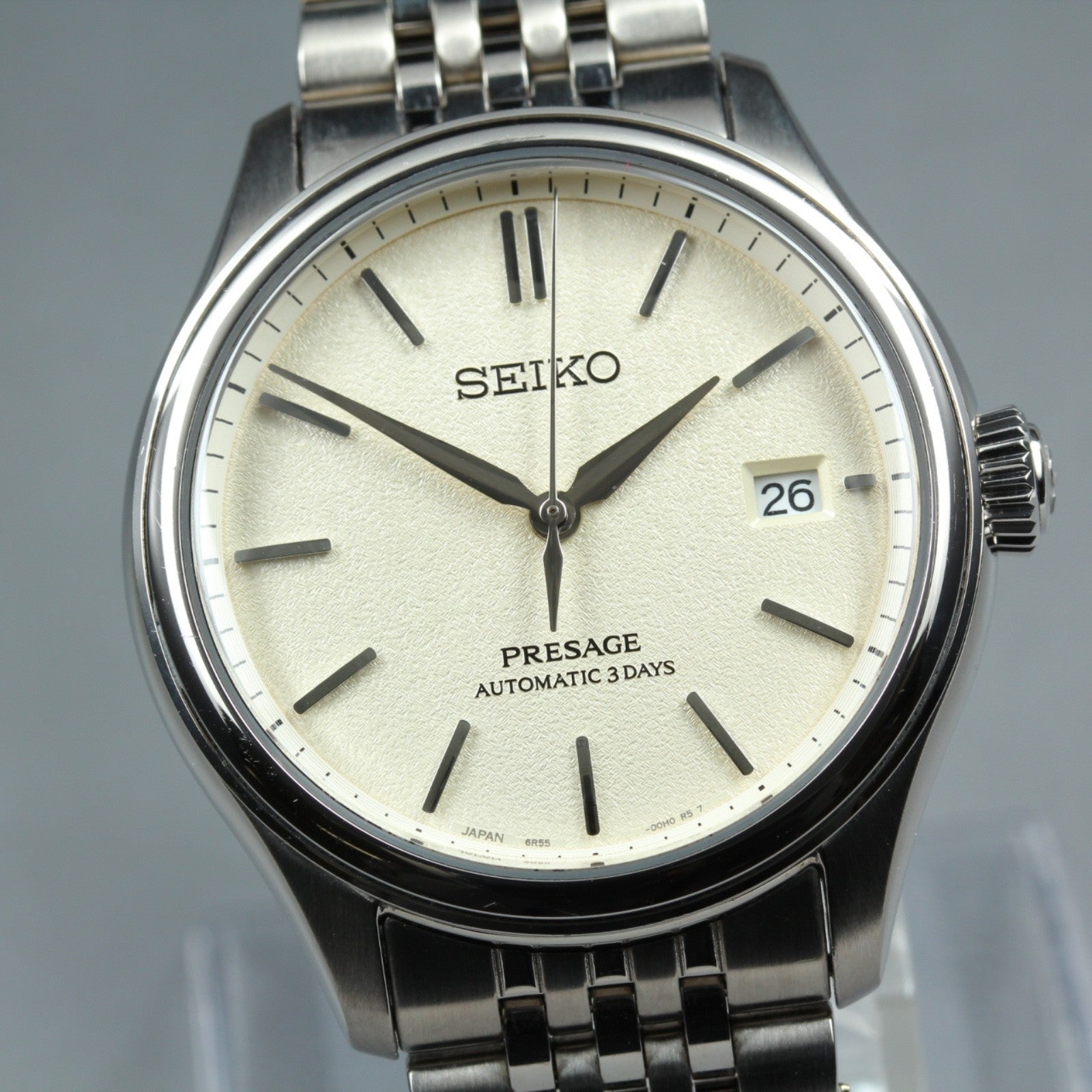 SEIKO Presage 6R55-00H0 SARX121 Automatic White Dial Men's Watch 40mm Japan Box