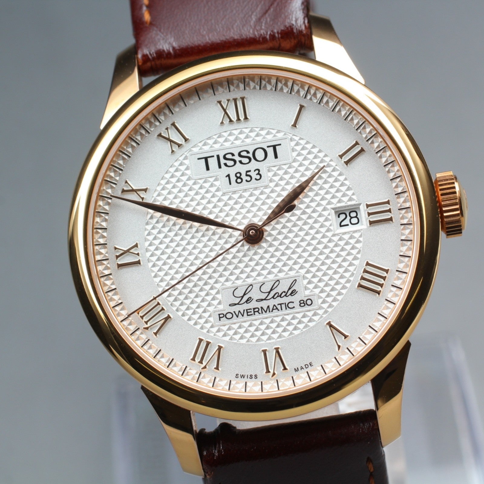 TISSOT Le Locle Powermatic 80 T006407B Automatic Men's Watch 39mm JAPAN Box