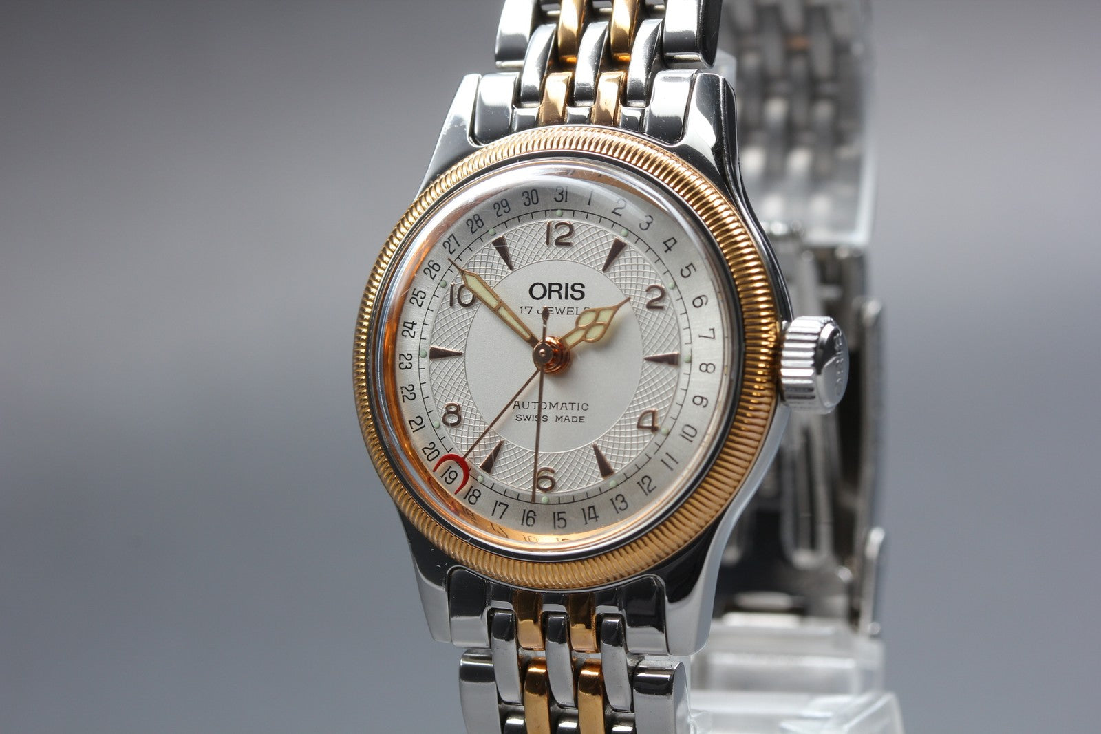 ORIS Big Crown Pointer Date 7400C 31mm Silver Gold Automatic Men's Watch [Box]