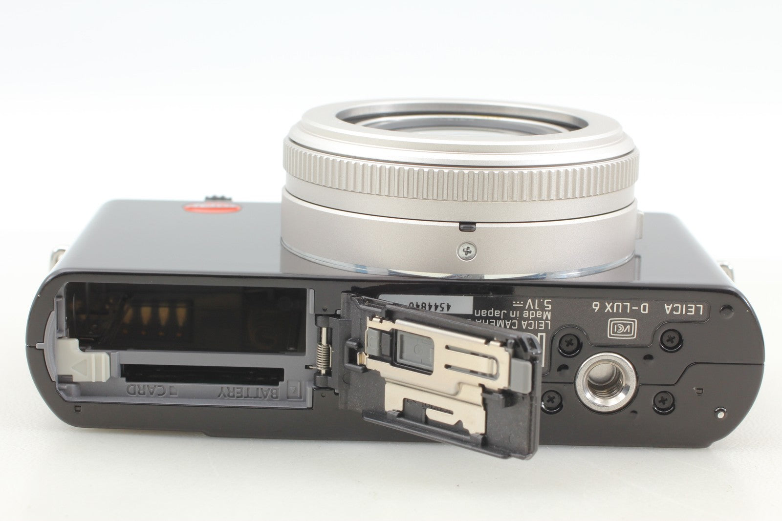 [N MINT w/SD32G] Leica D-LUX 6 18734 10.1 MP Glossy Black Digital Compact Camera
