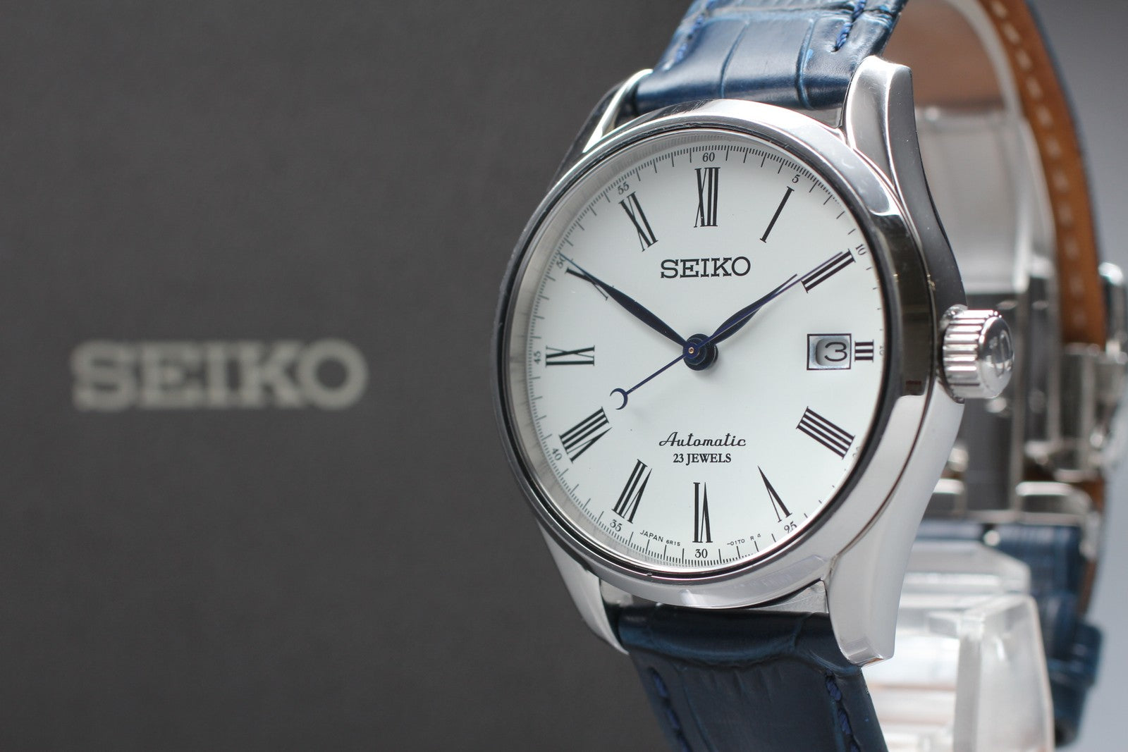 [Exc+5 Box] SEIKO Presage 6R15-02P0 SARX019 Automatic White Men's Watch JAPAN