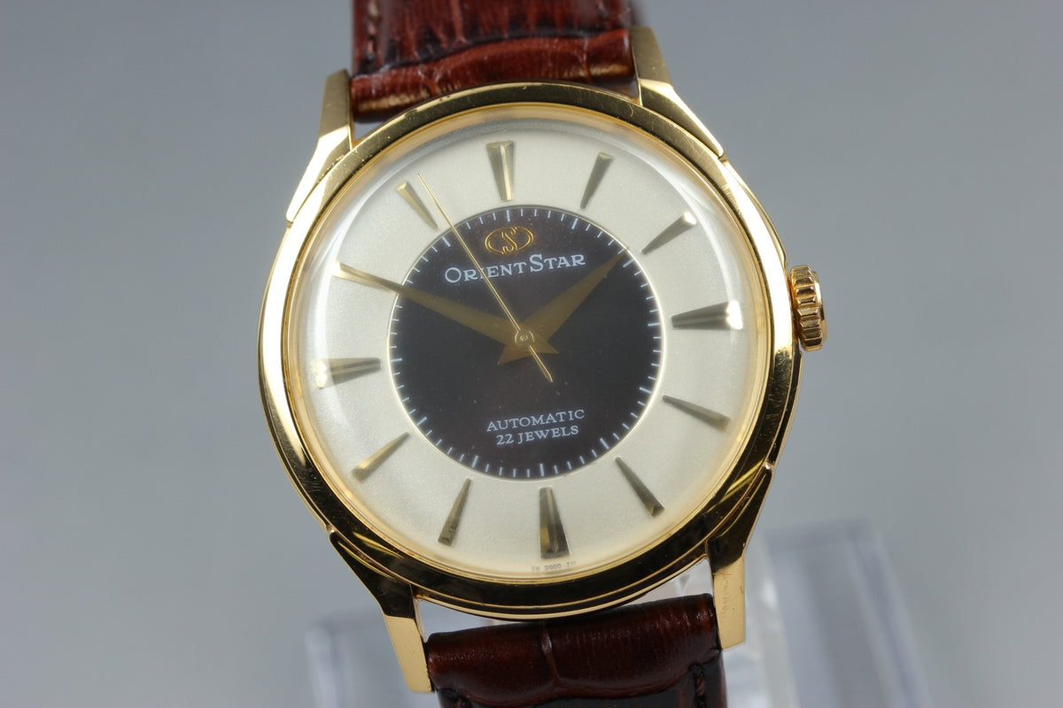 [Exc+4] ORIENT Star DG00-A1 Limited 500 Automatic Men's Watch 37mm JAPAN Exc+4